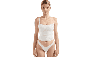 SUUKSESS Women Y2K Square Neck Tank Top