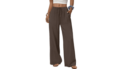 Sampeel Wide Leg Palazzo Pants