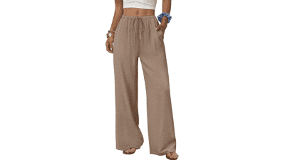 Sampeel Women's Wide Leg Palazzo Pants