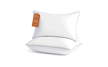 Sasttie Queen Size Firm Pillows Set of 2 – Hotel Quality, Oeko‑Tex Certified, Machine Washable