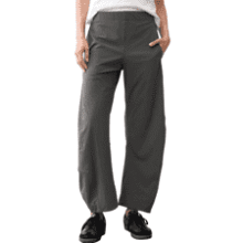SeeLuNa Women Barrel Travel Pants with Pockets