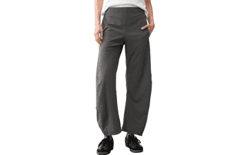 SeeLuNa Women Barrel Travel Pants with Pockets