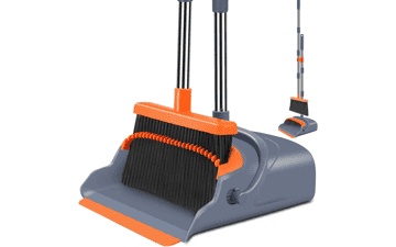 Self-Cleaning Broom & Dustpan Set for Pets