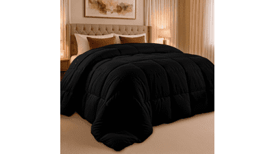 Utopia Bedding Twin Comforter Duvet Insert Black