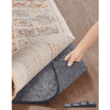 Veken 8x10 Non‑Slip Rug Pad with Felt & Silicone Backing
