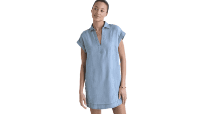Vineyard Vines Margo Chambray Shirt Dress
