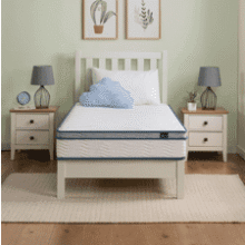 ZINUS 8" Hybrid Mattress – Medium Firm, Twin, Fiberglass-Free