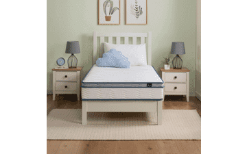 ZINUS 8" Hybrid Mattress – Medium Firm, Twin, Fiberglass-Free