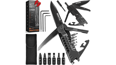 17 in 1 Multitool Knife for Camping