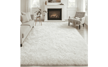 4x6 Fluffy Plush Shag Area Rug