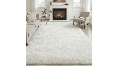 4x6 Fluffy Plush Shag Area Rug