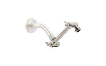 5 Inch Adjustable Shower Head Extension Arm