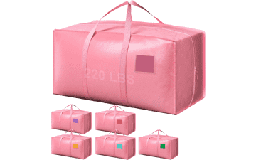 6 Pack Heavy Duty Moving Bags 93L