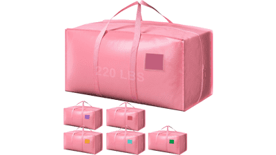 6 Pack Heavy Duty Moving Bags 93L