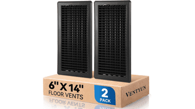 6x14 Floor Register Vent Covers 2-Pack