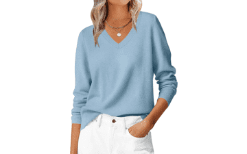 ANRABESS Women's Fall Long Sleeve Sweater