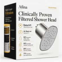 Afina Filtered Shower Head