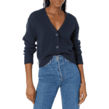 Amazon Essentials Women's Cotton Cardigan Sweater