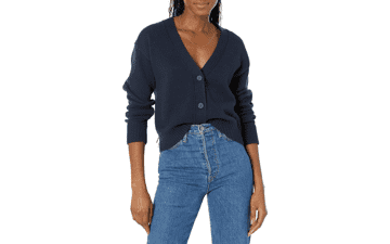 Amazon Essentials Women's Cotton Cardigan Sweater