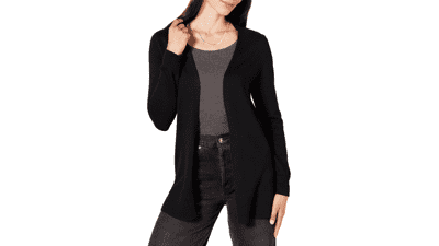 Amazon Essentials Women's Long Cardigan Sweater