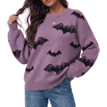 Arach&Cloz Women's Wool Blend Oversized Sweater
