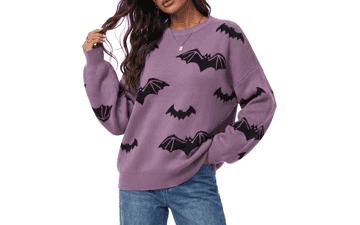 Arach&Cloz Women's Wool Blend Oversized Sweater