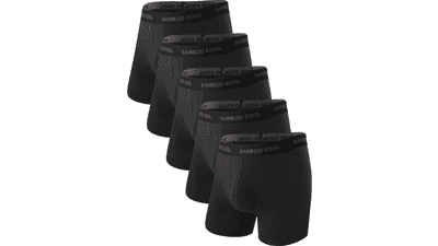 BAMBOO COOL Men's Boxer Briefs Pack