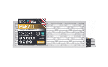 BNX TruFilter 10x30x1 Air Filter MERV 11