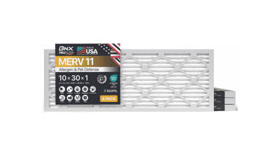BNX TruFilter 10x30x1 Air Filter MERV 11
