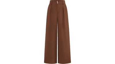 BTFBM Women Wide Leg Dress Pants