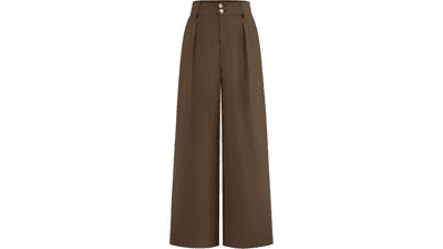 BTFBM Women Wide Leg Dress Pants
