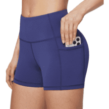 Baleaf Women's High Waist Biker Shorts