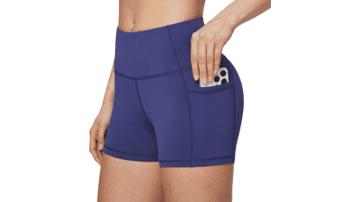 Baleaf Women's High Waist Biker Shorts
