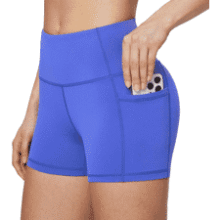 Baleaf Women's High Waist Biker Shorts
