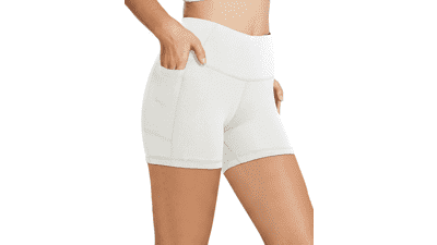 Baleaf Women's High Waist Biker Shorts