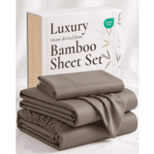 Bamboo Bed Sheet Set Twin Size