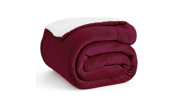 Bedsure Sherpa Fleece Throw Blanket