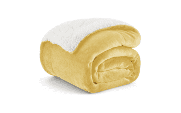 Bedsure Sherpa Fleece Throw Blanket