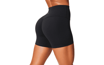 CRZ YOGA Secretsculpt 4" Biker Shorts