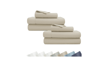 California Design Den Cotton Twin Sheets Set