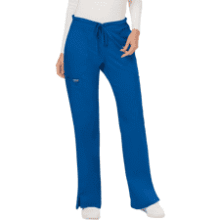 Cherokee Women's Mid Rise Flare Scrub Pants