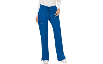 Cherokee Women's Mid Rise Flare Scrub Pants