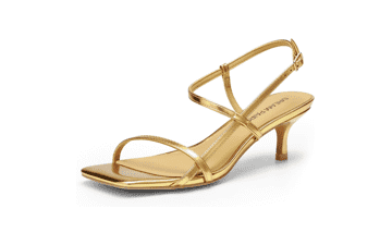DREAM PAIRS Women's Kitten Heel Sandals