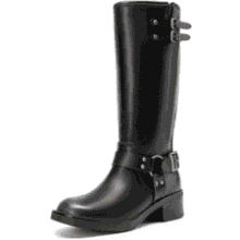 DREAM PAIRS Women's Moto Knee High Boots