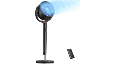 DREO 120° Oscillating Pedestal Fan