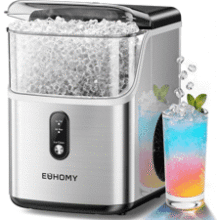 EUHOMY Nugget Ice Maker Countertop