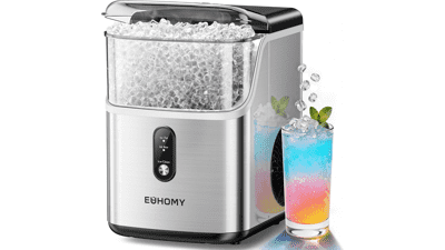 EUHOMY Nugget Ice Maker Countertop