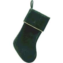 Etistta Classic 20 inch Velvet Christmas Stockings