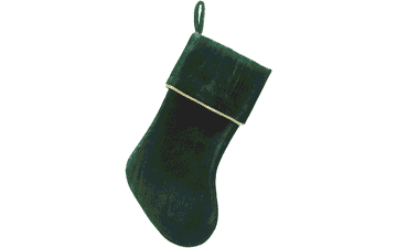 Etistta Classic 20 inch Velvet Christmas Stockings