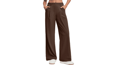 Ewedoos Wide Leg Work Pants for Women